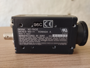 étiquette constructuer SONY XC-75CE